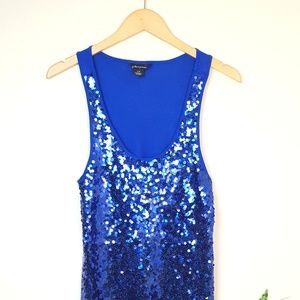 New Years Eve Outfit Royal Blue Sequence